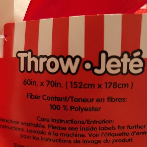 Hello Kitty 4th Of July Throw Blanket 60 X 70 Brand New With Tags - Picture 4 of 4